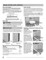 Preview for 6 page of Frigidaire FGEF3032MBA Use & Care Manual