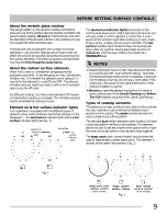 Preview for 9 page of Frigidaire FGEF3032MBA Use & Care Manual