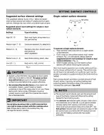 Preview for 11 page of Frigidaire FGEF3032MBA Use & Care Manual