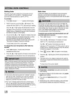 Preview for 18 page of Frigidaire FGEF3032MBA Use & Care Manual