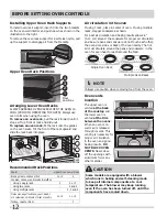 Preview for 12 page of Frigidaire FGEF304DKB Use And Care Manual