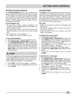 Preview for 25 page of Frigidaire FGEF304DKBD Use & Care Manual