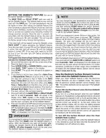 Preview for 27 page of Frigidaire FGEF304DKBD Use & Care Manual