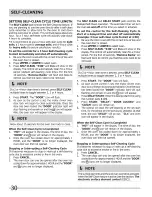 Предварительный просмотр 30 страницы Frigidaire FGEF304DKBD Use & Care Manual