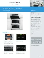 Preview for 1 page of Frigidaire FGEF308TNF Installation Manuallines