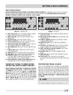 Preview for 19 page of Frigidaire FGES3045KB - 30' Electric Slide-In Range Gallery Mono Group Use & Care Manual