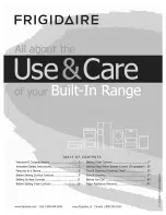 Preview for 1 page of Frigidaire FGES3045KBA Use & Care Manual