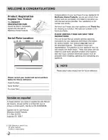 Preview for 2 page of Frigidaire FGES3045KBA Use & Care Manual