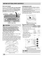 Preview for 16 page of Frigidaire FGES3045KBA Use & Care Manual