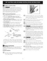 Preview for 8 page of Frigidaire FGES3045KFF Installation Instructions Manual