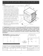 Preview for 12 page of Frigidaire FGES3075KBD Installation Instructions Manual