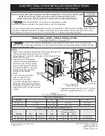 Frigidaire FGET2766UFB Installation Instructions Manual предпросмотр