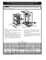 Предварительный просмотр 2 страницы Frigidaire FGET2766UFB Installation Instructions Manual