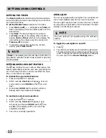 Preview for 10 page of Frigidaire FGEW276SP Use & Care Manual