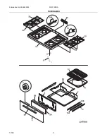 Предварительный просмотр 8 страницы Frigidaire FGF312D Factory Parts Catalog