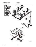 Предварительный просмотр 4 страницы Frigidaire FGF326F Factory Parts Catalog