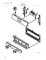 Предварительный просмотр 2 страницы Frigidaire FGF328F Factory Parts Catalog