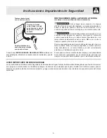 Preview for 5 page of Frigidaire FGF328GS (Spanish) Uso Y Cuidado