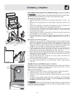 Preview for 13 page of Frigidaire FGF328GS (Spanish) Uso Y Cuidado