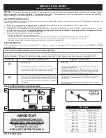 Frigidaire FGF337BCL Service Data Sheet preview