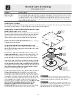 Preview for 12 page of Frigidaire FGF345G Use & Care Manual