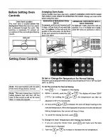 Предварительный просмотр 9 страницы Frigidaire FGF355CGBB Owner'S Manual