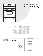 Preview for 1 page of Frigidaire FGF355D Factory Parts Catalog