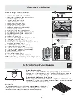 Предварительный просмотр 5 страницы Frigidaire FGF368GB Use And Care Manual