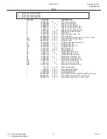 Preview for 11 page of Frigidaire FGF376CJ Factory Parts Catalog