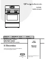 Frigidaire FGF378A Factory Parts Catalog preview