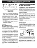 Preview for 5 page of Frigidaire FGF378ACH Installation Instructions Manual