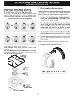 Preview for 6 page of Frigidaire FGF378ACH Installation Instructions Manual