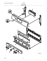 Preview for 2 page of Frigidaire FGFB86D Factory Parts Catalog