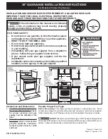 Frigidaire FGFL66ASB Installation Instructions Manual preview