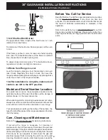 Preview for 8 page of Frigidaire FGFL66ASB Installation Instructions Manual