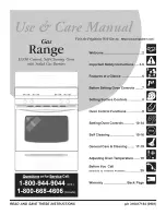 Frigidaire FGFL67HBG Use & Care Manual preview