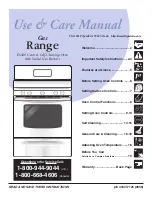 Frigidaire FGFL87DSG Use & Care Manual preview