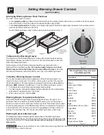 Предварительный просмотр 12 страницы Frigidaire FGFL88ASB Use & Care Manual