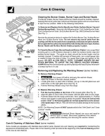 Preview for 30 page of Frigidaire FGFL89CCB Use & Care Manual