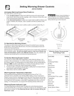 Предварительный просмотр 8 страницы Frigidaire FGFLZ87GCB Use & Care Manual