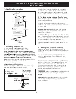 Preview for 6 page of Frigidaire FGGC3045QB Installation Instructions Manual