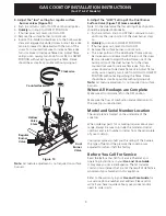 Preview for 9 page of Frigidaire FGGC3045QB Installation Instructions Manual