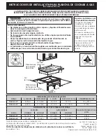 Preview for 10 page of Frigidaire FGGC3045QB Installation Instructions Manual