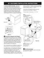 Preview for 5 page of Frigidaire FGGF301DNBA Installation Instructions Manual