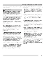 Preview for 5 page of Frigidaire FGGF3031K Service Use And Care Manual