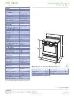 Preview for 2 page of Frigidaire FGGF3032KB Product Specifications