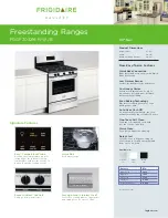 Frigidaire FGGF3032M Brochure & Specs preview