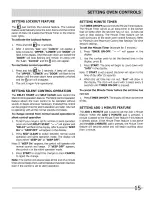 Preview for 15 page of Frigidaire FGGF304DLB1 Use & Care Manual