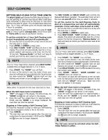 Preview for 28 page of Frigidaire FGGF304DLB1 Use & Care Manual