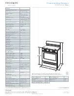 Предварительный просмотр 2 страницы Frigidaire FGGF3054M F Installation Manuallines